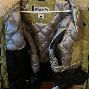 Columbia Titanium Men’s Hooded Insulated Jacket - Olive Green - Size L